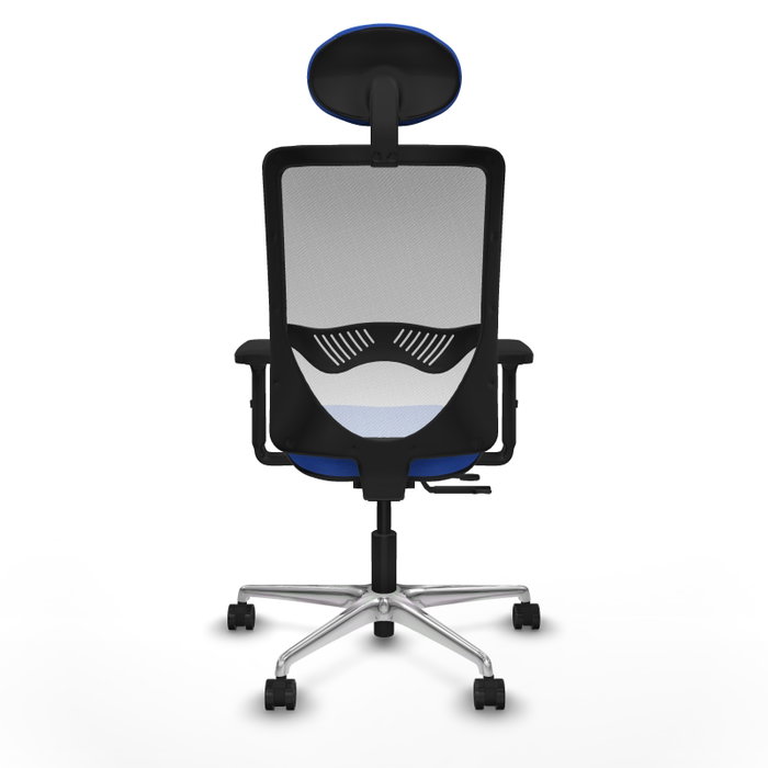PIQUERAS Y CRESPO Silla de oficina Zulema Azul y Blanco