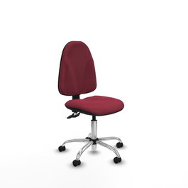PIQUERAS Y CRESPO Silla de oficina Algarra Granate sin brazos