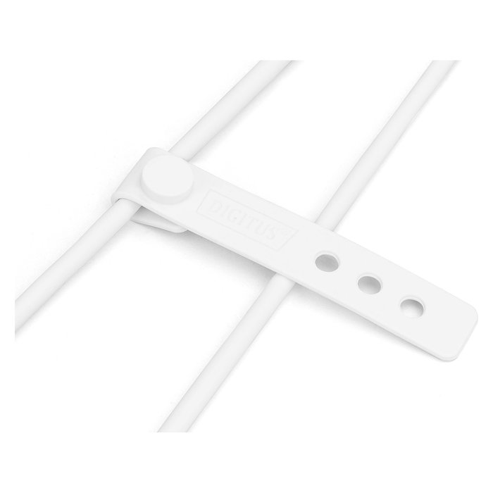 Digitus Cable USB 2.0 Tipo C a C de Silicona, 0.5m, Blanco