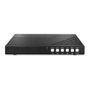 LINDY Extensor/Transmisor HDBaseT 38338 para HDMI, DisplayPort y Tipo-C, 4K UHD 3840x2160, 18 Gbit/s, 70 m sobre Cat6, Negro