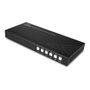 LINDY Extensor/Transmisor HDBaseT 38338 para HDMI, DisplayPort y Tipo-C, 4K UHD 3840x2160, 18 Gbit/s, 70 m sobre Cat6, Negro