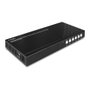 LINDY Extensor/Transmisor HDBaseT 38338 para HDMI, DisplayPort y Tipo-C, 4K UHD 3840x2160, 18 Gbit/s, 70 m sobre Cat6, Negro
