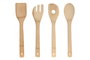 DKD Home Decor Set de 5 Botes para Utensilios con Soporte Móvil, Azul y Blanco