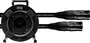 CORDIAL 15597 Cable de red CAT 7A S/FTP 50 m Negro, Conectores Neutrik etherCon NE8MX-B-1 + Hirose RJ45, PUR, Bobina Schill
