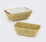 Privilege Cesta Seagrass Rectangular 18 cm x 11 cm x 8 cm (24 Unidades)