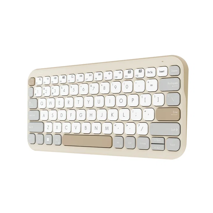ASUS Marshmallow Keyboard KW100 Beige QWERTY Español ASUS Marshmallow Keyboard KW100 Beige QWERTY Español