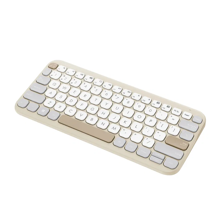 ASUS Marshmallow Keyboard KW100 Beige QWERTY Español ASUS Marshmallow Keyboard KW100 Beige QWERTY Español