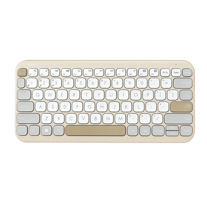 ASUS Marshmallow Keyboard KW100 Beige QWERTY Español ASUS Marshmallow Keyboard KW100 Beige QWERTY Español