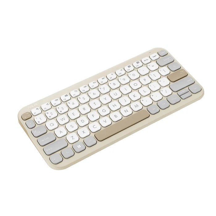 ASUS Marshmallow Keyboard KW100 Beige QWERTY Español ASUS Marshmallow Keyboard KW100 Beige QWERTY Español