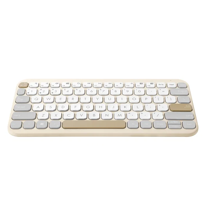 ASUS Marshmallow Keyboard KW100 Beige QWERTY Español ASUS Marshmallow Keyboard KW100 Beige QWERTY Español