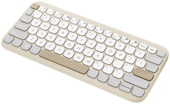 Asus Marshmallow KW100 Teclado Inalámbrico Beige Español QWERTY 75% Asus Marshmallow KW100 Teclado Inalámbrico Beige Español QWERTY 75%