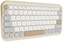 Asus Marshmallow KW100 Teclado Inalámbrico Beige Español QWERTY 75%