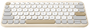 Asus Marshmallow KW100 Teclado Inalámbrico Beige Español QWERTY 75%