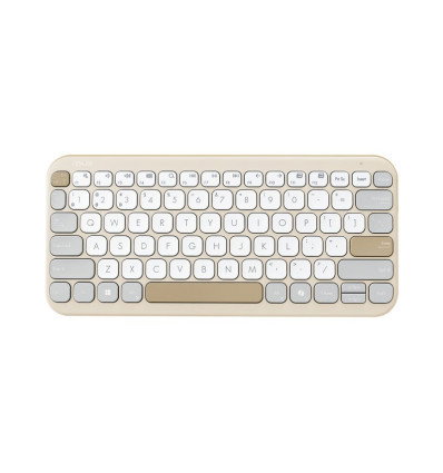 Asus Marshmallow KW100 Teclado Inalámbrico Beige Español QWERTY 75% Asus Marshmallow KW100 Teclado Inalámbrico Beige Español QWERTY 75%