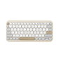 Asus Marshmallow KW100 Teclado Inalámbrico Beige Español QWERTY 75%