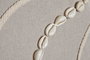 DKD Home Decor Cojín Ivory26 Beige y Blanco con Aplicaciones