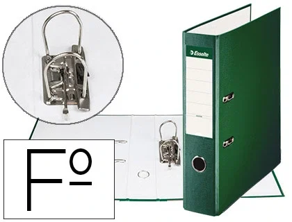 Esselte Archivador de Palanca Folio Verde Lomo 75 mm Esselte Archivador de Palanca Folio Verde Lomo 75 mm