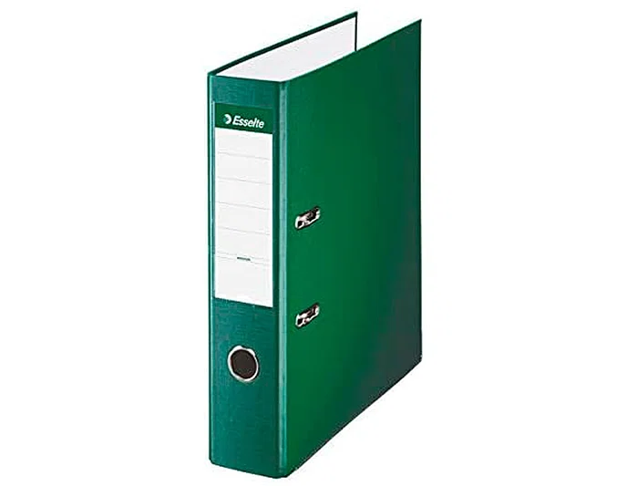 Esselte Archivador de Palanca Folio Verde Lomo 75 mm Esselte Archivador de Palanca Folio Verde Lomo 75 mm