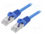 Gembird Cable de Red Cat6 U/UTP 3m Azul RJ-45