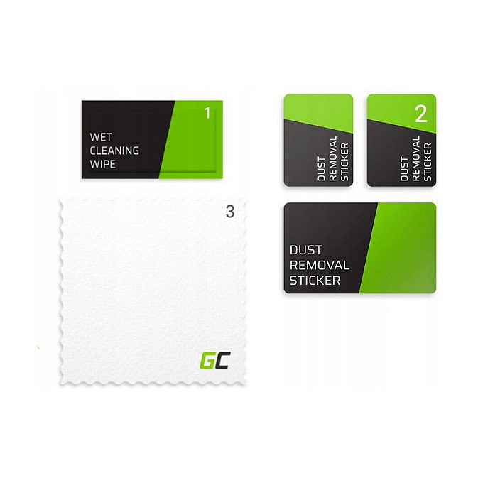 Green Cell Pack de 3 Protectores de Pantalla GC Clarity para Apple iPhone 6+, 6S+, 7+ y 8+