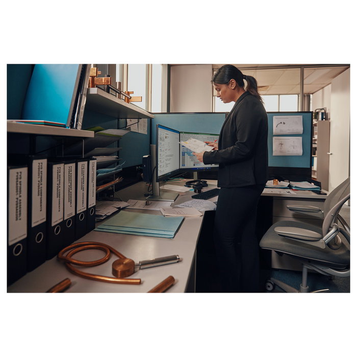 HP Pro t550 Thin Client ThinPro Intel Celeron J6412 Quad-Core 2.6 GHz 8 GB DDR4 RAM 32 GB eMMC Flash 2x DisplayPort, USB 3.2, Incluye Teclado y Ratón Alámbricos