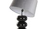 DKD Home Decor Lámpara Sobremesa India lamps 1c25 Negro Gris 55 x 121 x 55 cm