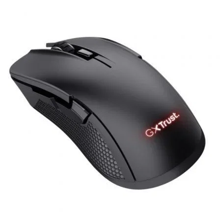 Trust Gaming 24889 GXT 923 YBAR Ratón Gaming Inalámbrico RGB 7200 DPI, Batería Recargable 50h, 6 Botones, Plástico Reciclado