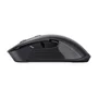 Trust Gaming GXT 923 YBAR Ratón Gaming Inalámbrico para Juegos, Mano Derecha, Recargable, 7200 DPI Ajustable, 6 Botones, Iluminación RGB, RF 2.4 GHz, 50 Horas Batería, Negro