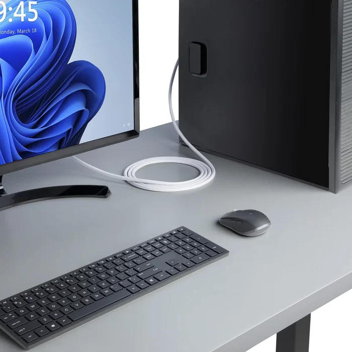 Startech DP12-CABLE-6FTW Cable DisplayPort 1.2 certificado VESA para 4K 60Hz, 21.6 Gbps, 1.8 m, Blanco