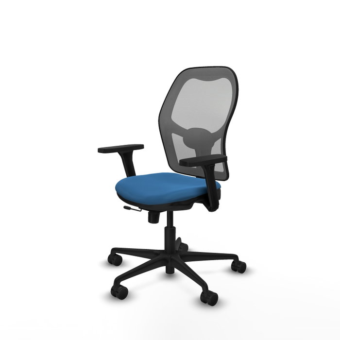 PIQUERAS Y CRESPO Silla de oficina Jorquera Azul claro y Gris