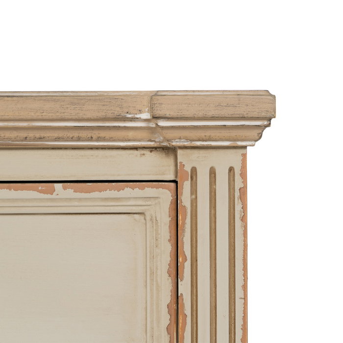 Mesita Natural-Crema Madera 56 X 36 X 68 cm