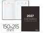 Liderpapel Dietario 2027 Cuarto Negro Bilingüe