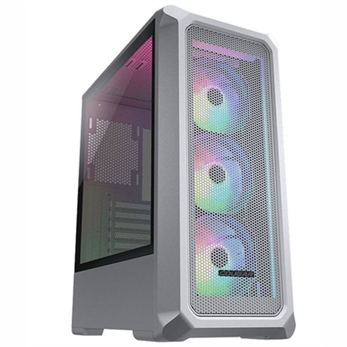 Cougar Archon 2 Mesh Caja de Torre para PC RGB Blanco - ATX Mid Tower con Ventilación Optimizada