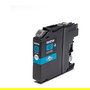 Brother Tinta Tinta LC-123C Cian Original para Impresora Inyección de Tinta, Rendimiento 600 Páginas