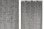 DKD Home Decor Cortina de Poliéster Gris Claro 140x260 cm con 8 Anillas