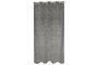 DKD Home Decor Cortina de Poliéster Gris Claro 140x260 cm con 8 Anillas