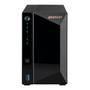 Asustor Servidor NAS 2 Bahías Quad-Core 2.5GbE 2GB DDR4 RAM