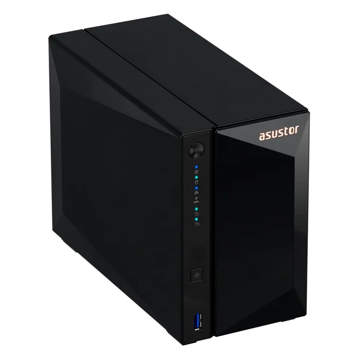 Asustor Drivestor 2 Pro Gen2 NAS AS3302T v2 - 2 Bahías, 2.5GbE, Procesador Realtek RTD1619B ARM, 2GB DDR4, Transcodificación 4K, ADM