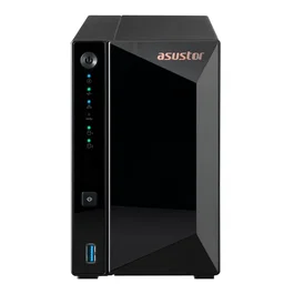 Asustor Drivestor 2 Pro Gen2 NAS AS3302T v2 - 2 Bahías, 2.5GbE, Procesador Realtek RTD1619B ARM, 2GB DDR4, Transcodificación 4K, ADM
