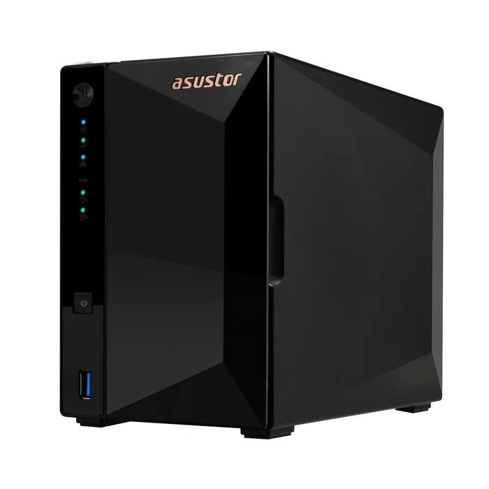 Asustor Drivestor 2 Pro Gen2 NAS AS3302T v2 - 2 Bahías, 2.5GbE, Procesador Realtek RTD1619B ARM, 2GB DDR4, Transcodificación 4K, ADM