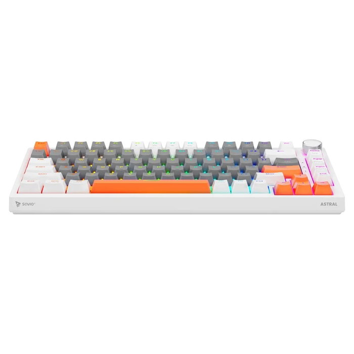 Savio ASTRAL White Teclado Magnético Outemu White Jade RGB Savio ASTRAL White Teclado Magnético Outemu White Jade RGB