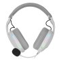 Mars Gaming MH-PRO Auriculares Gaming con Micrófono Jack 3.5 y USB Blancos