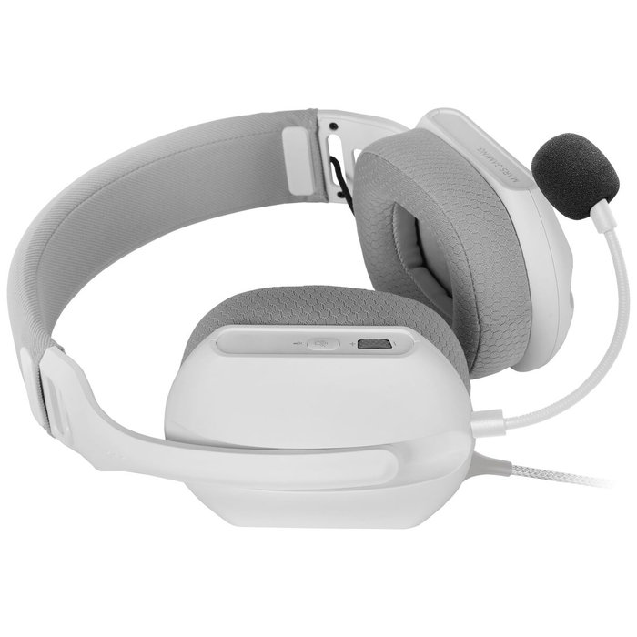 Mars Gaming MH-PRO Auriculares Gaming ARGB Blanco Mars Gaming MH-PRO Auriculares Gaming ARGB Blanco