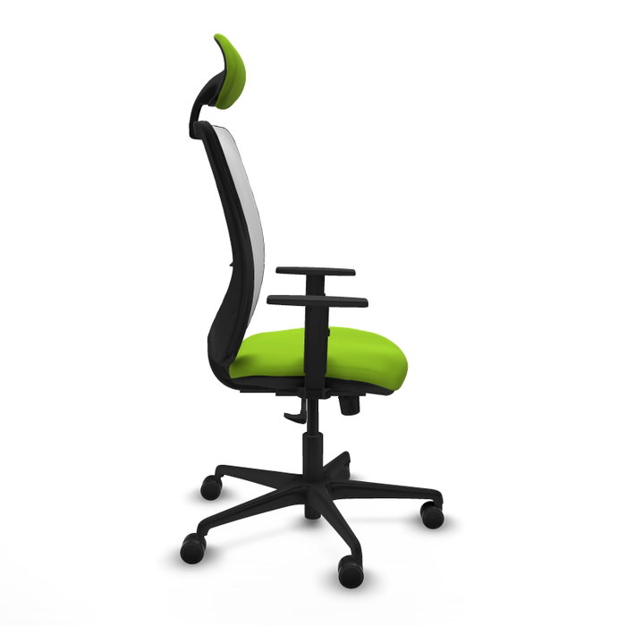 PIQUERAS Y CRESPO Silla de oficina Zulema Pistacho y Blanco PIQUERAS Y CRESPO Silla de oficina Zulema Pistacho y Blanco