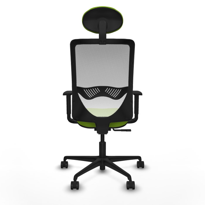 PIQUERAS Y CRESPO Silla de oficina Zulema Pistacho y Blanco PIQUERAS Y CRESPO Silla de oficina Zulema Pistacho y Blanco