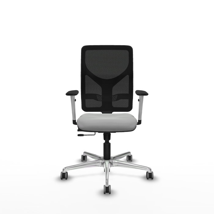 PIQUERAS Y CRESPO Silla de oficina Motilla con mecanismo Sincro/Traslack Gris claro y Negro PIQUERAS Y CRESPO Silla de oficina Motilla con mecanismo Sincro/Traslack Gris claro y Negro