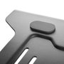 Neomounts Soporte de Ordenador Portátil y Teléfono NOTEBOOK-V200 Negro para Pared o Escritorio, Compatible con VESA 75/100, Portátiles hasta 15" (38.1 cm) y 4 kg, Acero