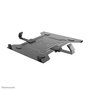 Neomounts Soporte de Ordenador Portátil y Teléfono NOTEBOOK-V200 Negro para Pared o Escritorio, Compatible con VESA 75/100, Portátiles hasta 15" (38.1 cm) y 4 kg, Acero