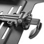 Neomounts Soporte de Ordenador Portátil y Teléfono NOTEBOOK-V200 Negro para Pared o Escritorio, Compatible con VESA 75/100, Portátiles hasta 15" (38.1 cm) y 4 kg, Acero