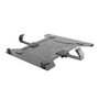Neomounts Soporte de Ordenador Portátil y Teléfono NOTEBOOK-V200 Negro para Pared o Escritorio, Compatible con VESA 75/100, Portátiles hasta 15" (38.1 cm) y 4 kg, Acero